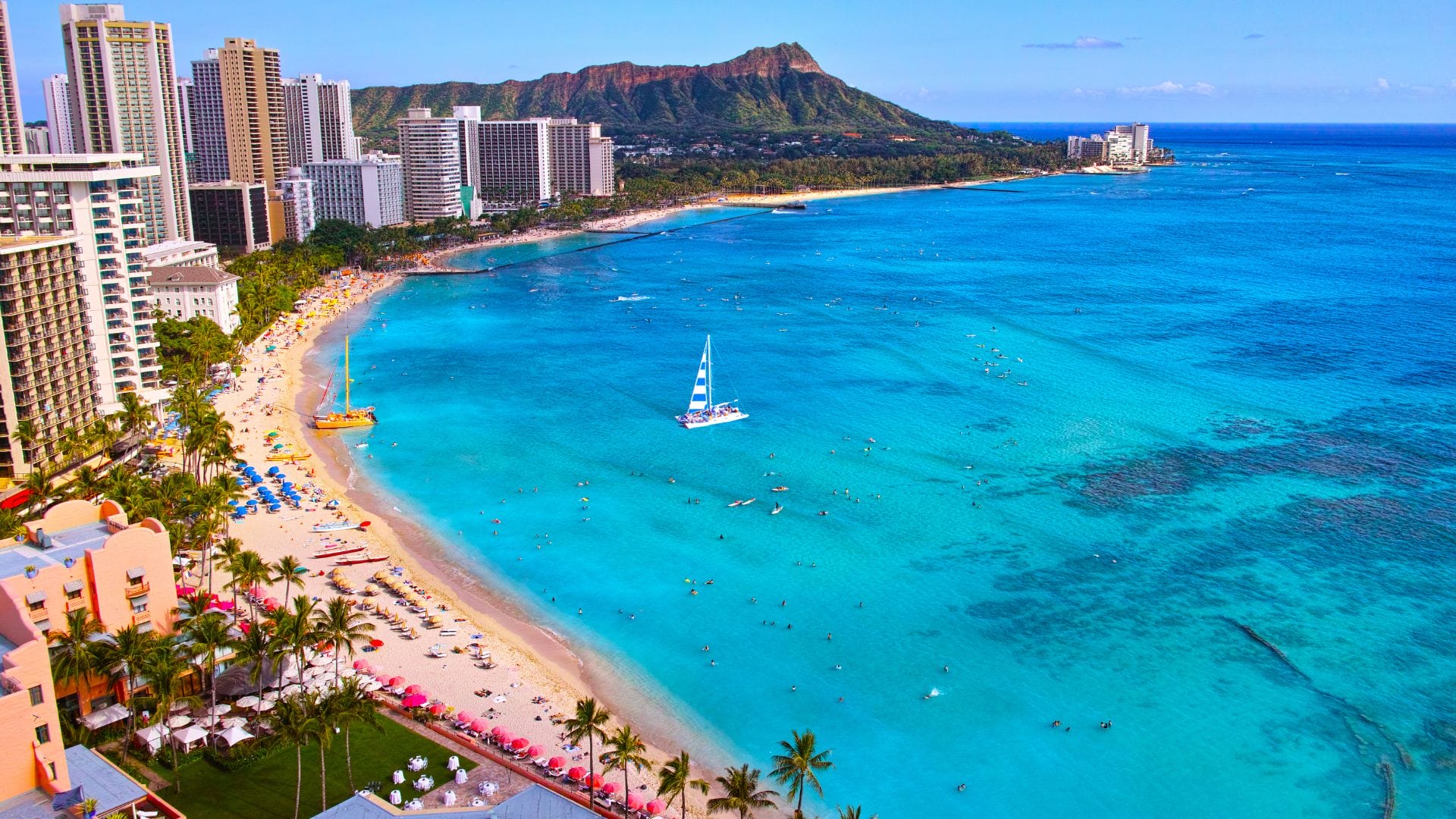 relaxing-at-Waikiki-Beach