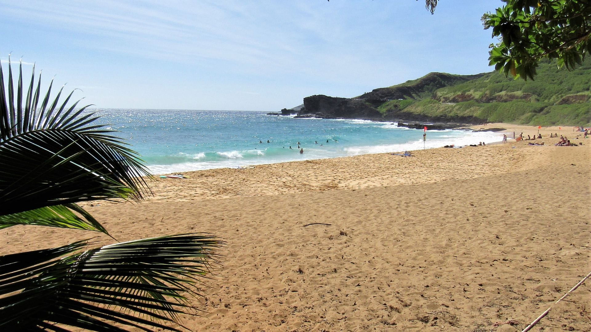 Sandy Beach in Oahu HAwaii