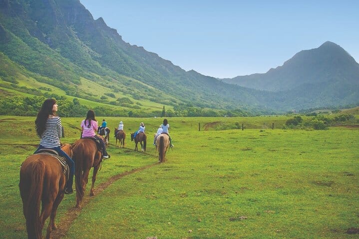 Horseback Walking Tour