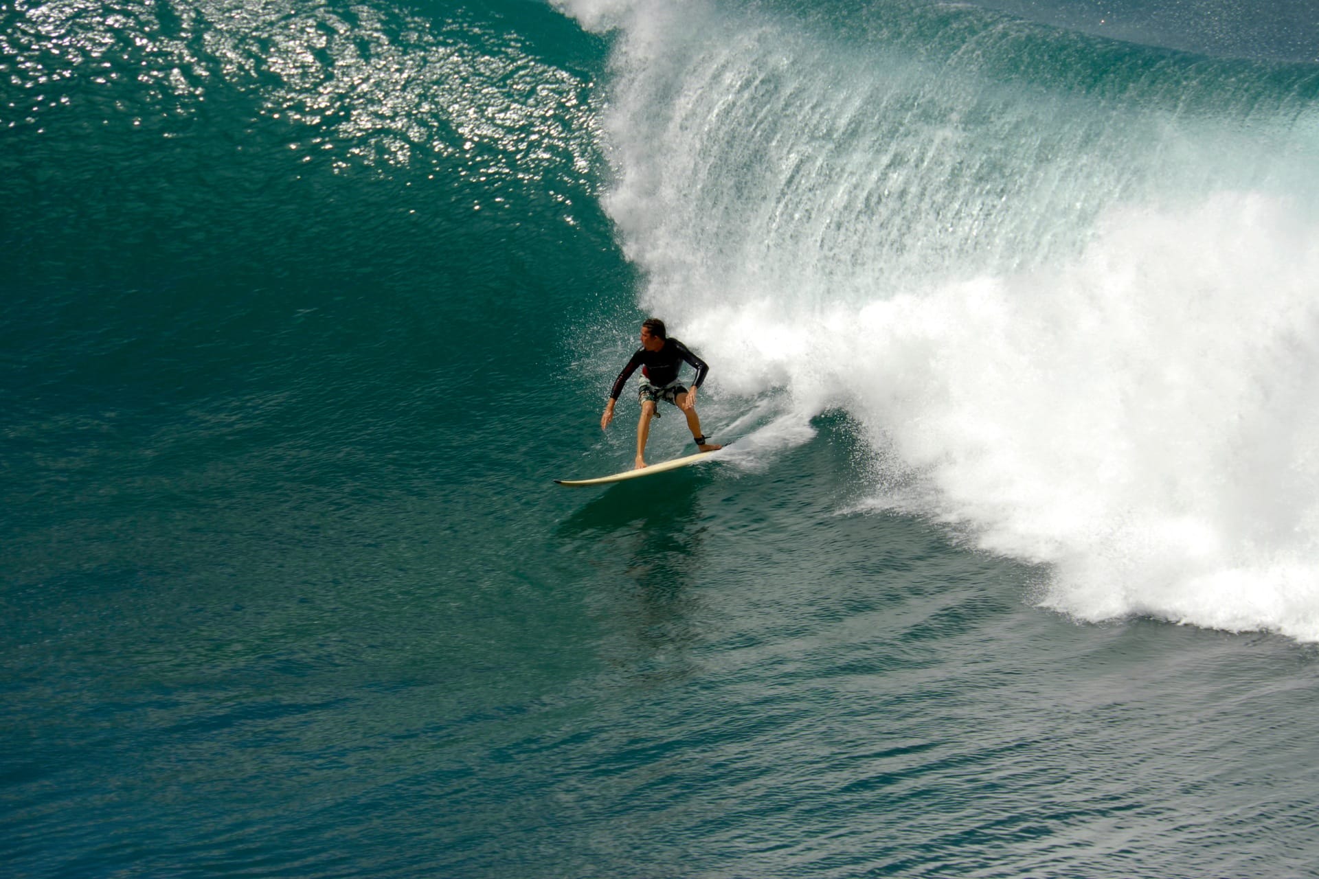 surfing in Hawaii