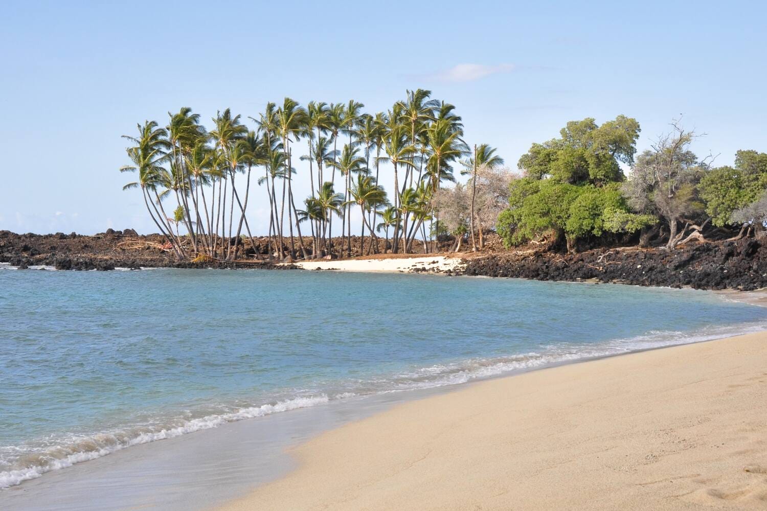 beaches for families on Big Island Hawaii