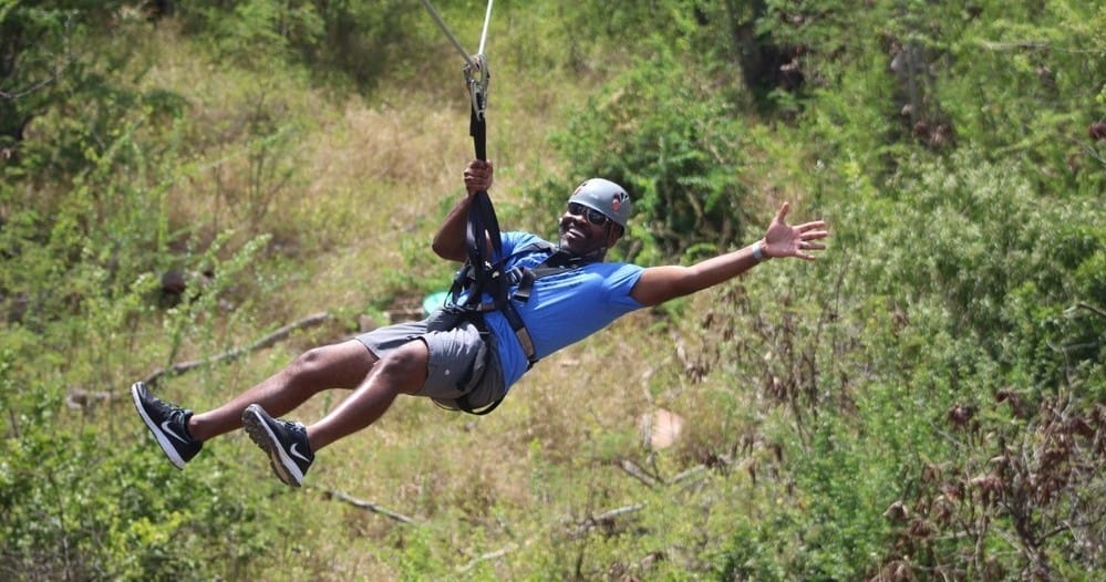 Three Ziplines with Waikiki Transportation